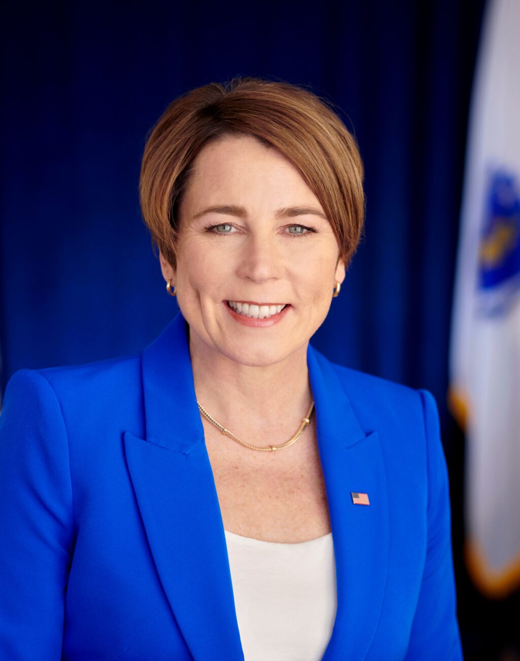 The headshot of Maura Healey, MA governor and speaker at ACP's Offshore WINDPOWER conference 2023.